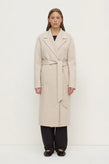 Assembly Ivy Wool Coat - Oat Marle