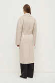 Assembly Ivy Wool Coat - Oat Marle