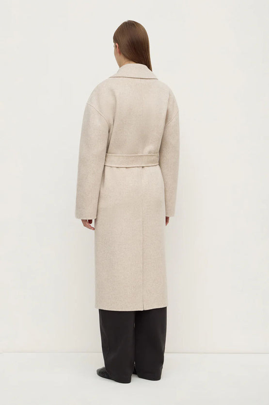 Assembly Ivy Wool Coat - Oat Marle