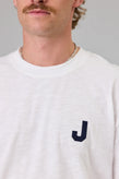 Just Another Fisherman J Shore Tee - White