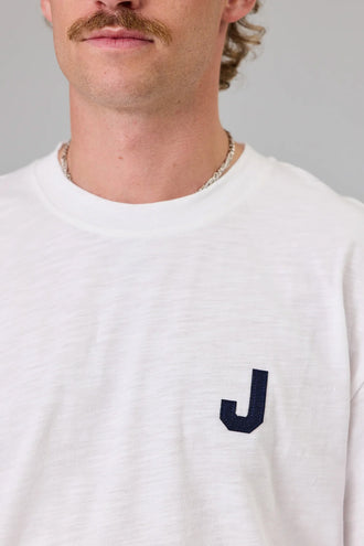 Just Another Fisherman J Shore Tee - White