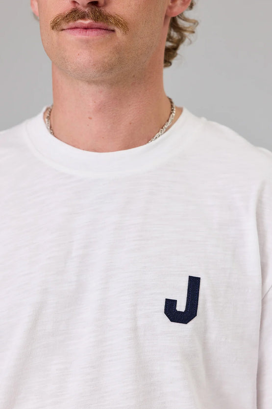 Just Another Fisherman J Shore Tee - White