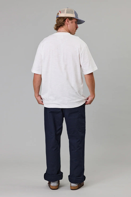 Just Another Fisherman J Shore Tee - White