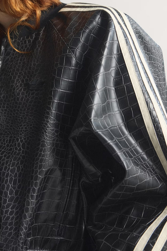 Adidas SST Pleather Jacket - Black