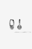 Meadowlark James Charm Earrings - Silver