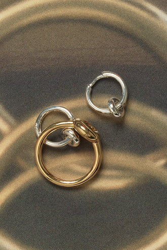 Meadowlark James Charm Earrings - Silver