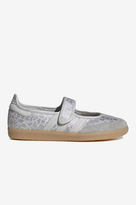 Adidas Samba Jane - Grey One / Silver Metallic / Gum