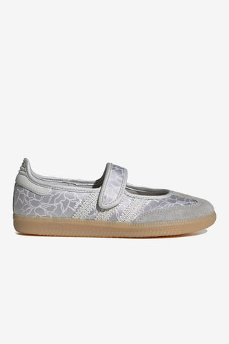 Adidas Samba Jane - Grey One / Silver Metallic / Gum