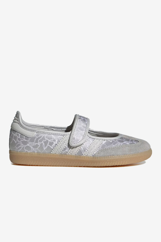 Adidas Samba Jane - Grey One / Silver Metallic / Gum
