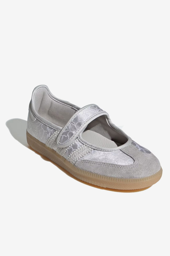 Adidas Samba Jane - Grey One / Silver Metallic / Gum