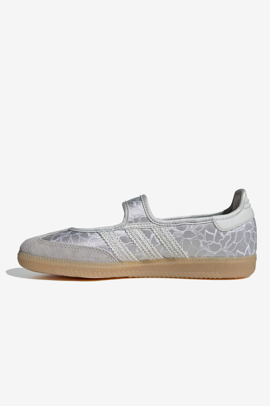 Adidas Samba Jane - Grey One / Silver Metallic / Gum
