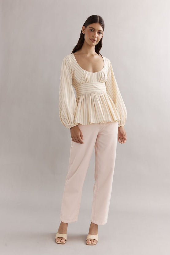 Caitlin Crisp Jasmine Bodice - Cream