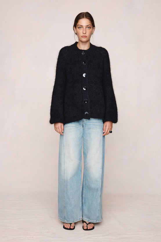 Marle Jasper Cardigan - Black