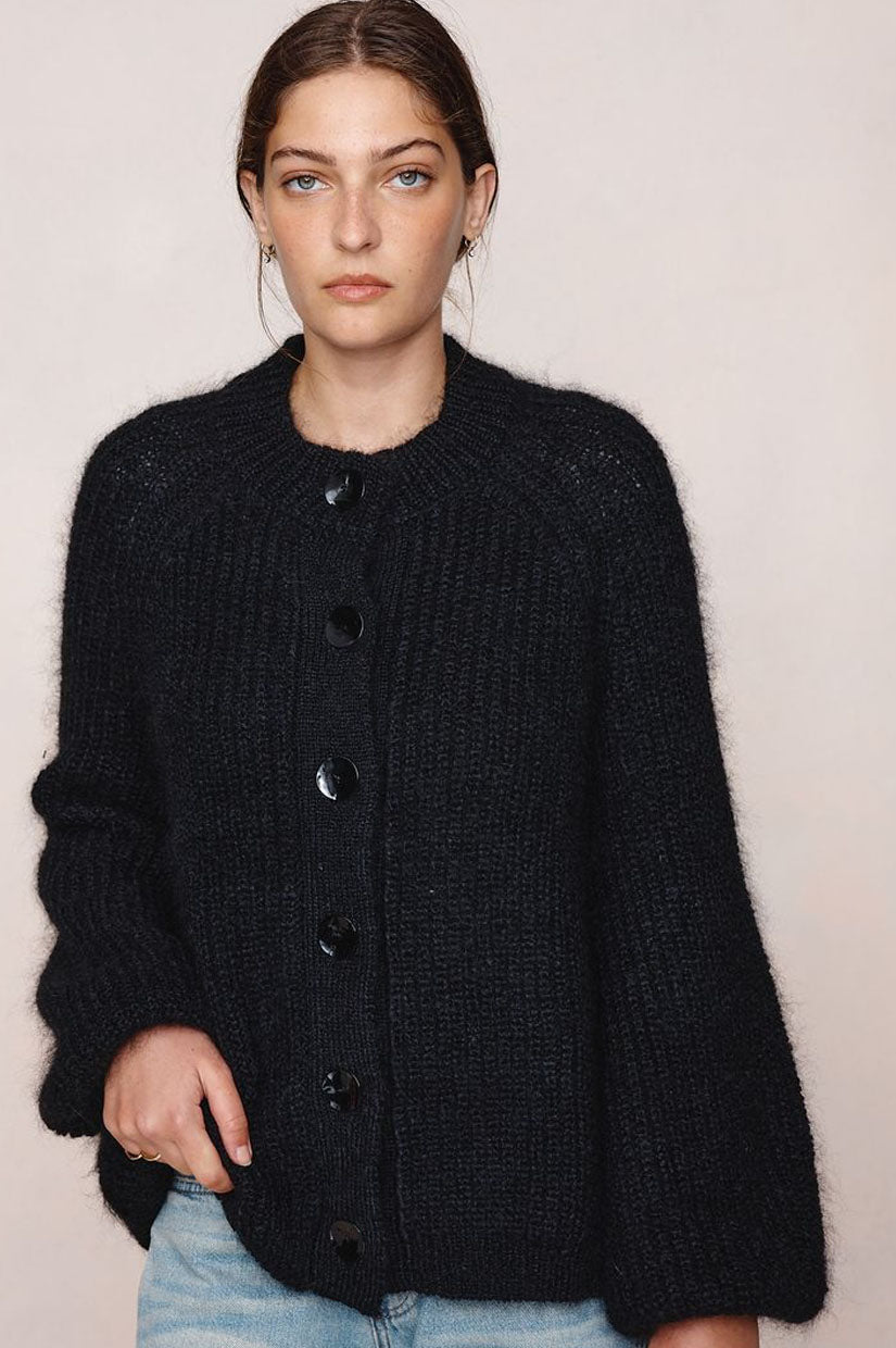 Marle Jasper Cardigan - Black