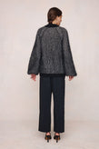Marle Jasper Cardigan - Black/Greige