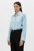 Camilla and Marc Jenie Stripe Shirt - Baby Blue Stripe