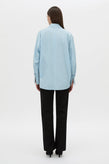 Camilla and Marc Jenie Stripe Shirt - Baby Blue Stripe