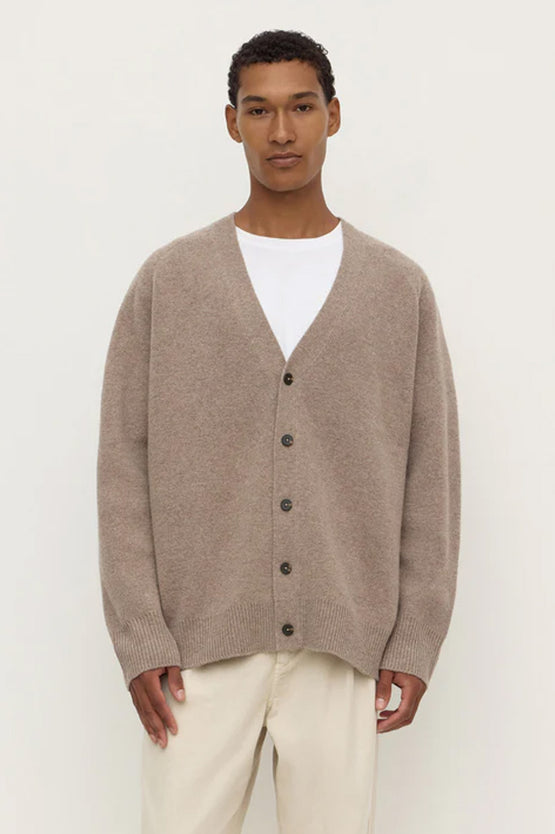 Assembly Jed Wool Cardigan - Sable Marle
