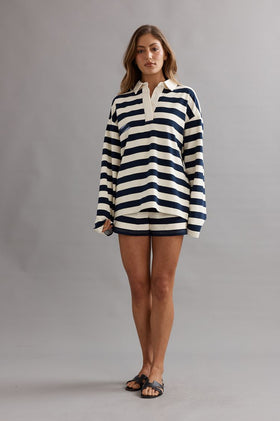 Caitlin Crisp Rugby Jersey - Navy