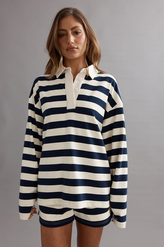 Caitlin Crisp Rugby Jersey - Navy