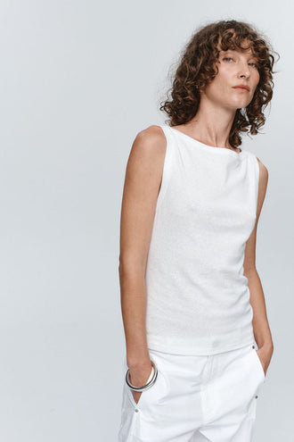 Marle Jill Singlet - Ivory