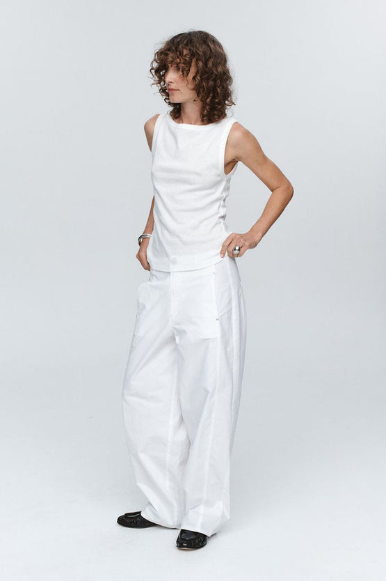 Marle Jill Singlet - Ivory