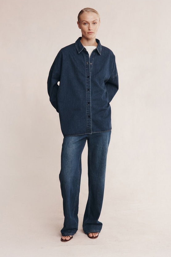 Marle Jordy Shirt - Dark Wash