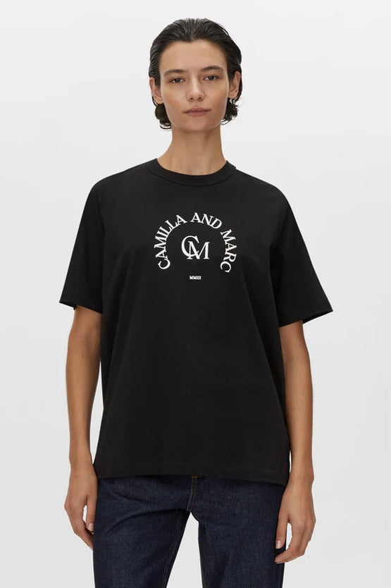Camilla and Marc Karine Graphic Tee - Black
