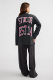 Ena Pelly Kara LS Top - Black