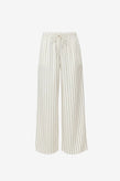 Ruby Keanu Pant - Navy Cream Stripe