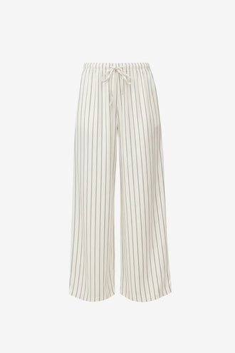 Ruby Keanu Pant - Navy Cream Stripe