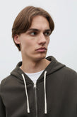 Norse Projects Keldur Zip Hoodie – Beech Green