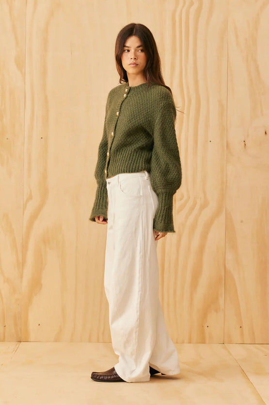 Ruby Matilda Cardigan - Khaki