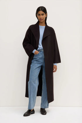 Assembly Kinsley Wool Coat - Ganache