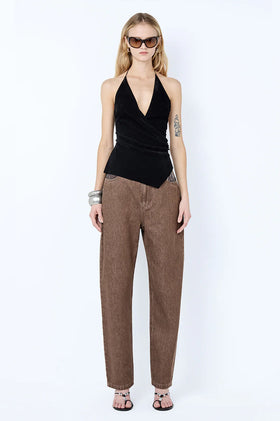 Bec & Bridge Kinley Contrast Jean - Choc