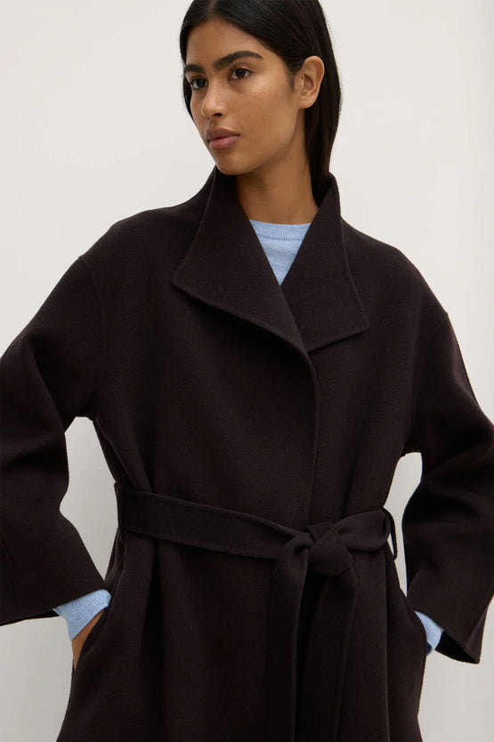 Assembly Kinsley Wool Coat - Ganache