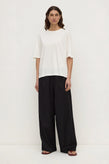 Assembly Kira Cotton Hemp Tee - White
