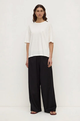 Assembly Kira Cotton Hemp Tee - White