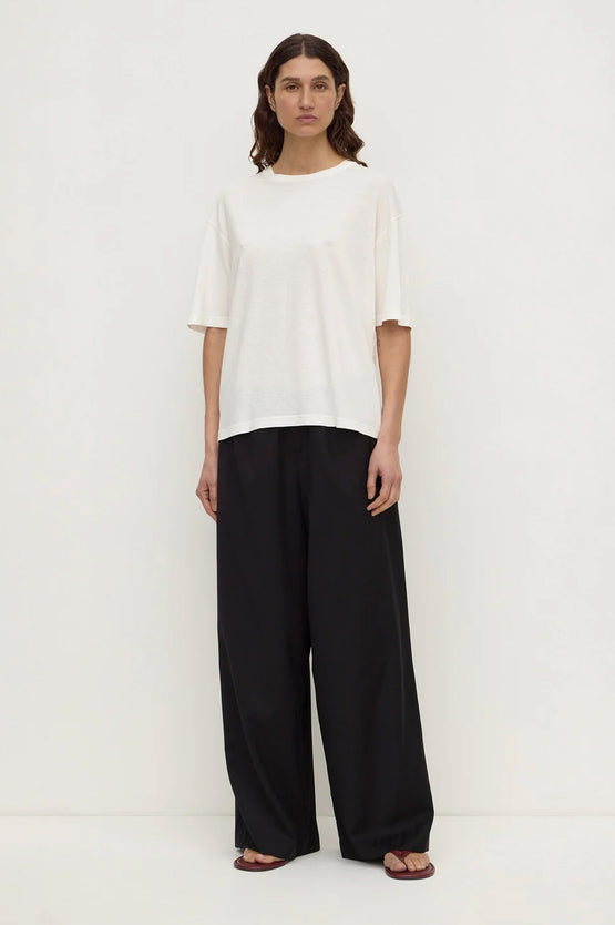 Assembly Kira Cotton Hemp Tee - White