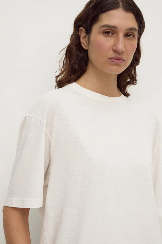Assembly Kira Cotton Hemp Tee - White