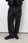 Thisisneverthat Denim Double Knee - Black