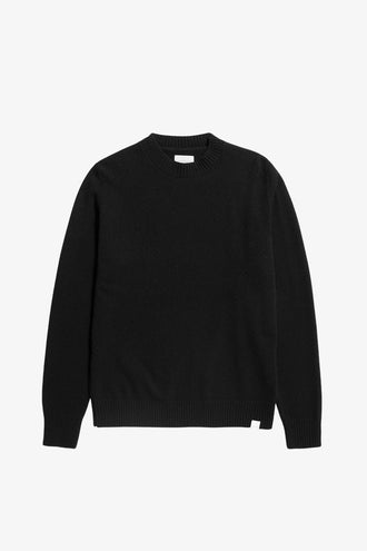 Norse Projects Standard Merino Lambswool Sweater - Black