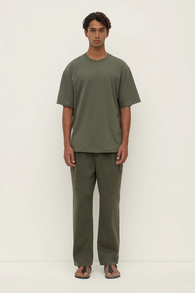 Assembly Knox Oversized Tee - Moss