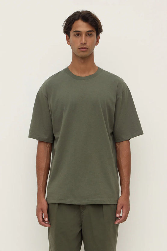 Assembly Knox Oversized Tee - Moss