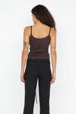 Bec & Bridge Kody Rib Tank - Dark Choc