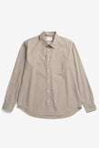 Norse Projects Kongshoved Check Shirt - Oatmeal