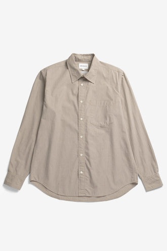 Norse Projects Kongshoved Check Shirt - Oatmeal