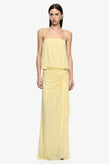 Bec & Bridge Kora Blouson Maxi - Lemon Cream