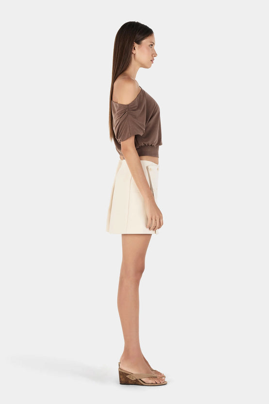 Ownley Kristen Top - Chocolate