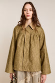 Damson Madder Mini Mercedes Reversible Coat - Lace